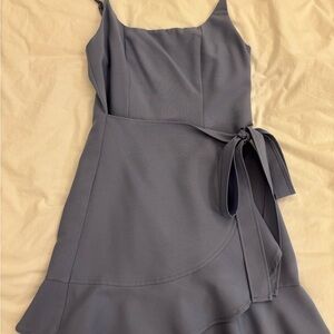 Elegant Gray Sleeveless Dress